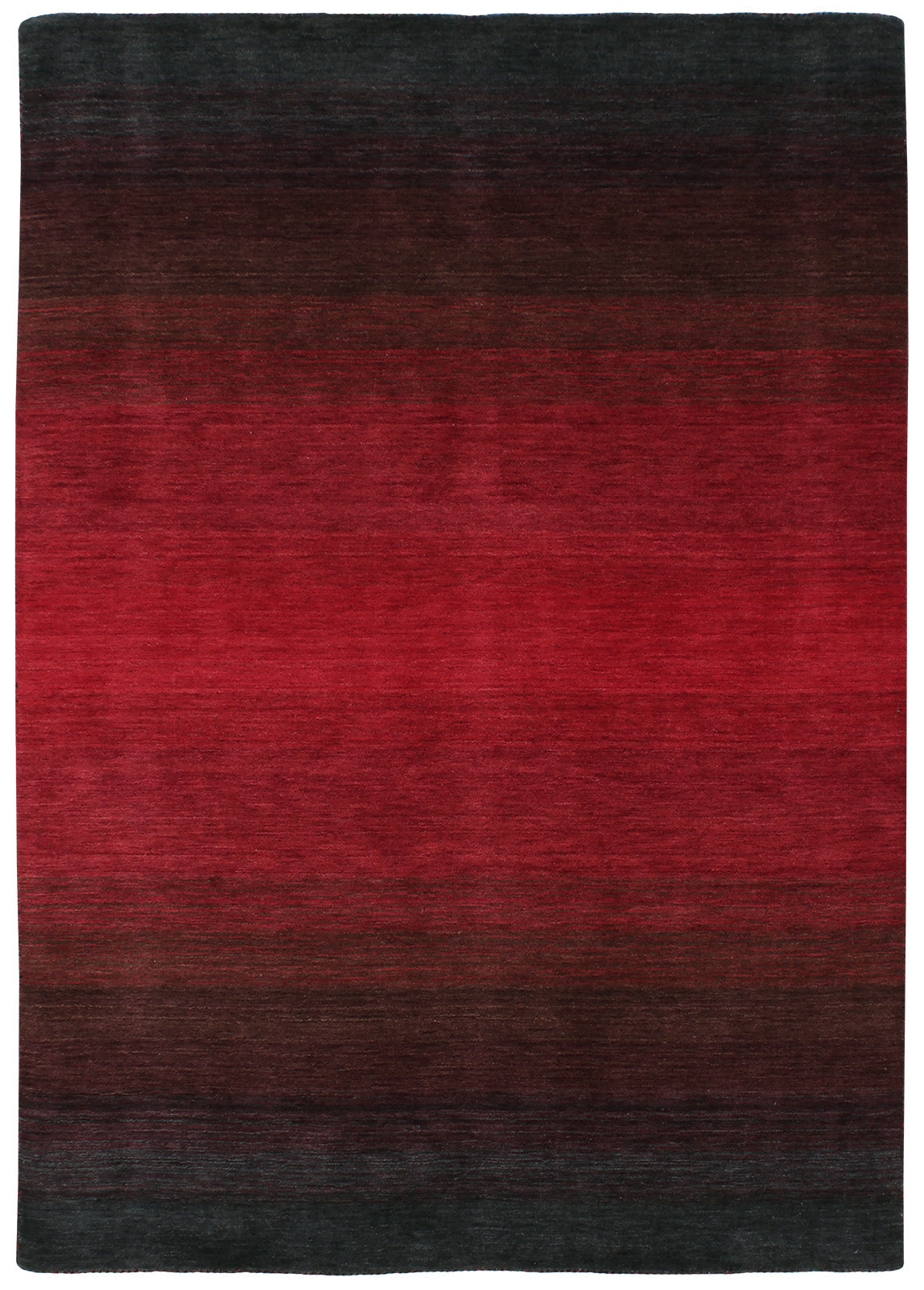 Red and online black rug