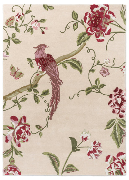 Luxueus en Sfeervol Vloerkleed van Laura Ashley | Summer palace Cranberry - grape