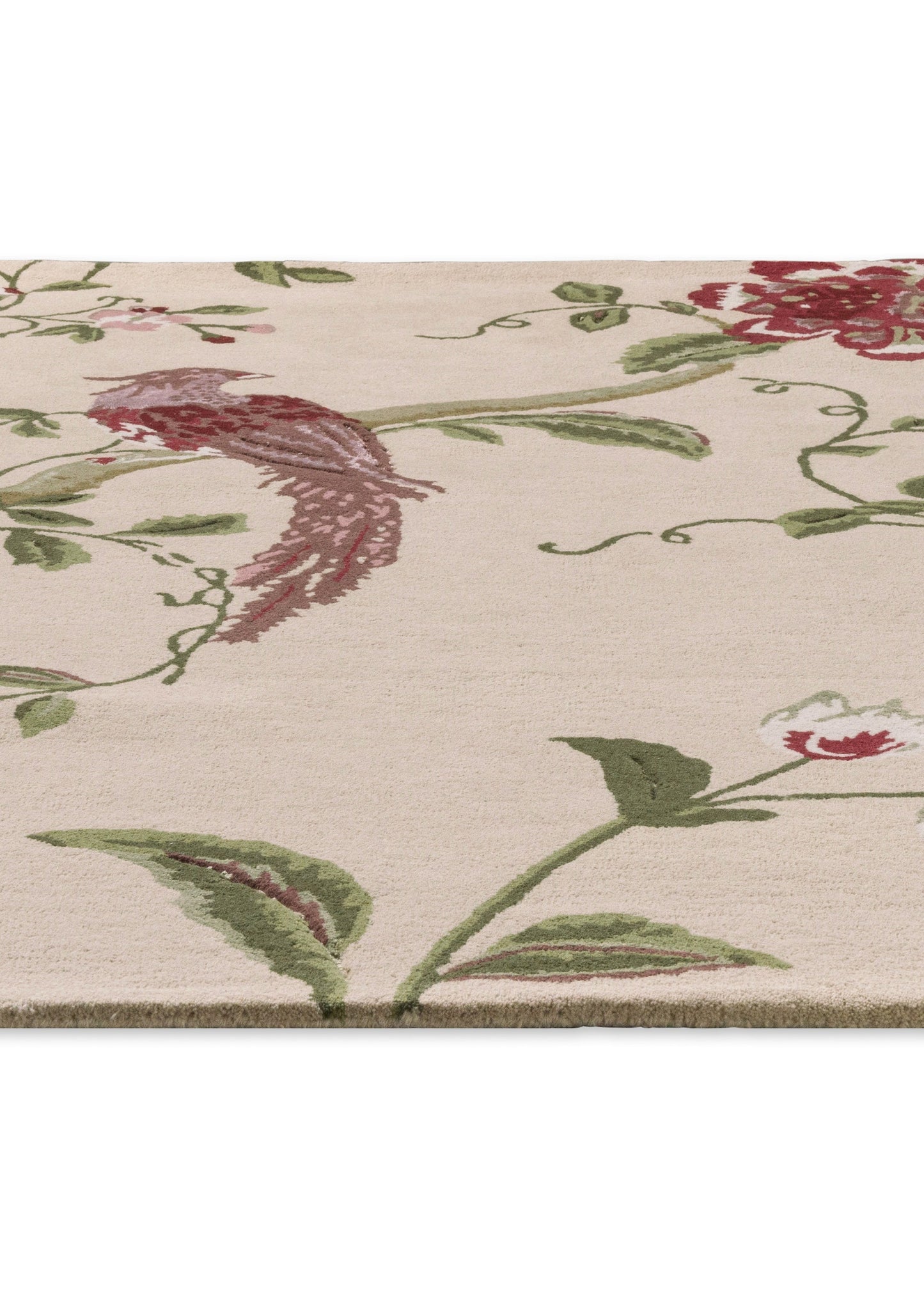 Luxueus en Sfeervol Vloerkleed van Laura Ashley | Summer palace Cranberry - grape