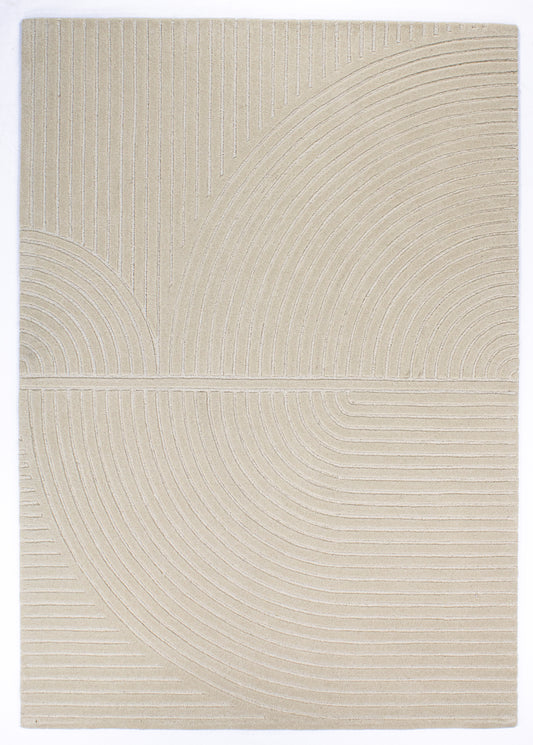 Abstract Vloerkleed van MOMO Rugs Studio – Luxe Wol Tapijt met Modern Design