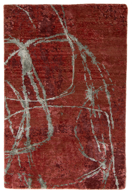 Vloerkleed MOMO Rugs Boulder Velvet Red