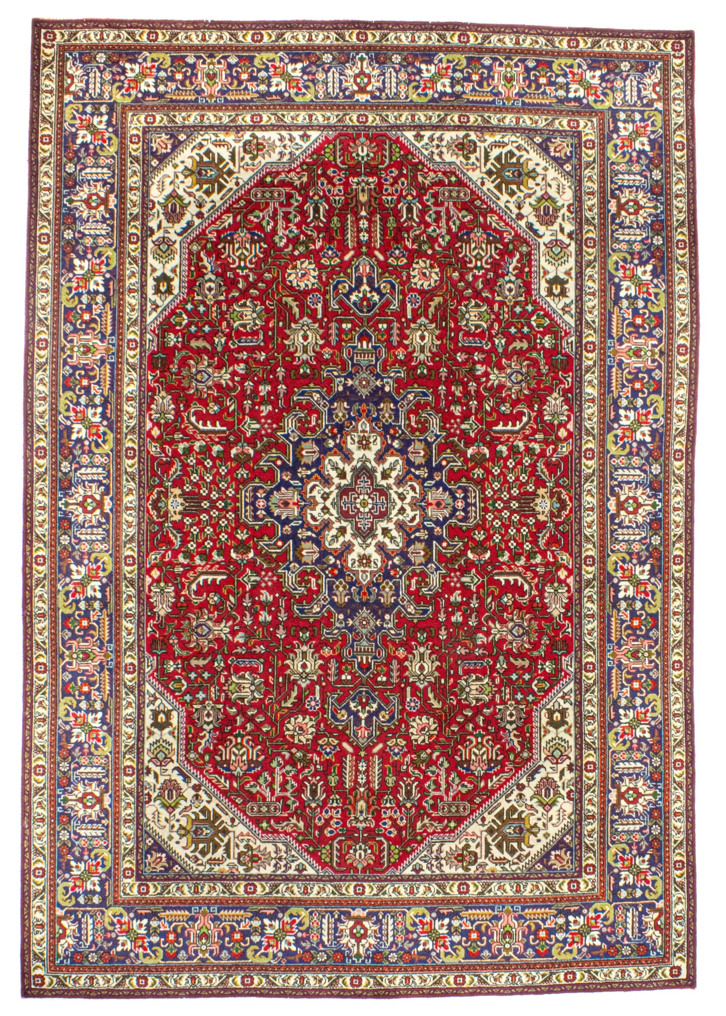 Handgeknoopt Oosters Tapijt | Unique Tabriz 78636 (voorraad)