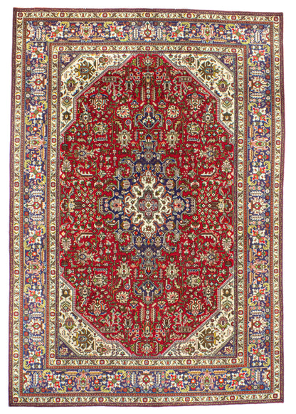 Handgeknoopt Oosters Tapijt | Unique Tabriz 78636 (voorraad)