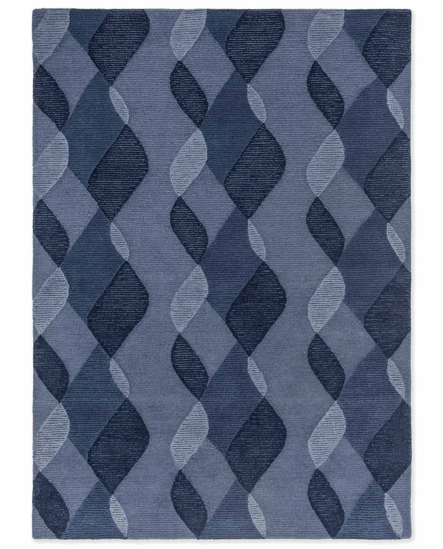 Vloerkleed Brink en Campman Decor Riff Water Blue