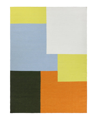 Vloerkleed Finarte Kortelli Wool Rug Yellow