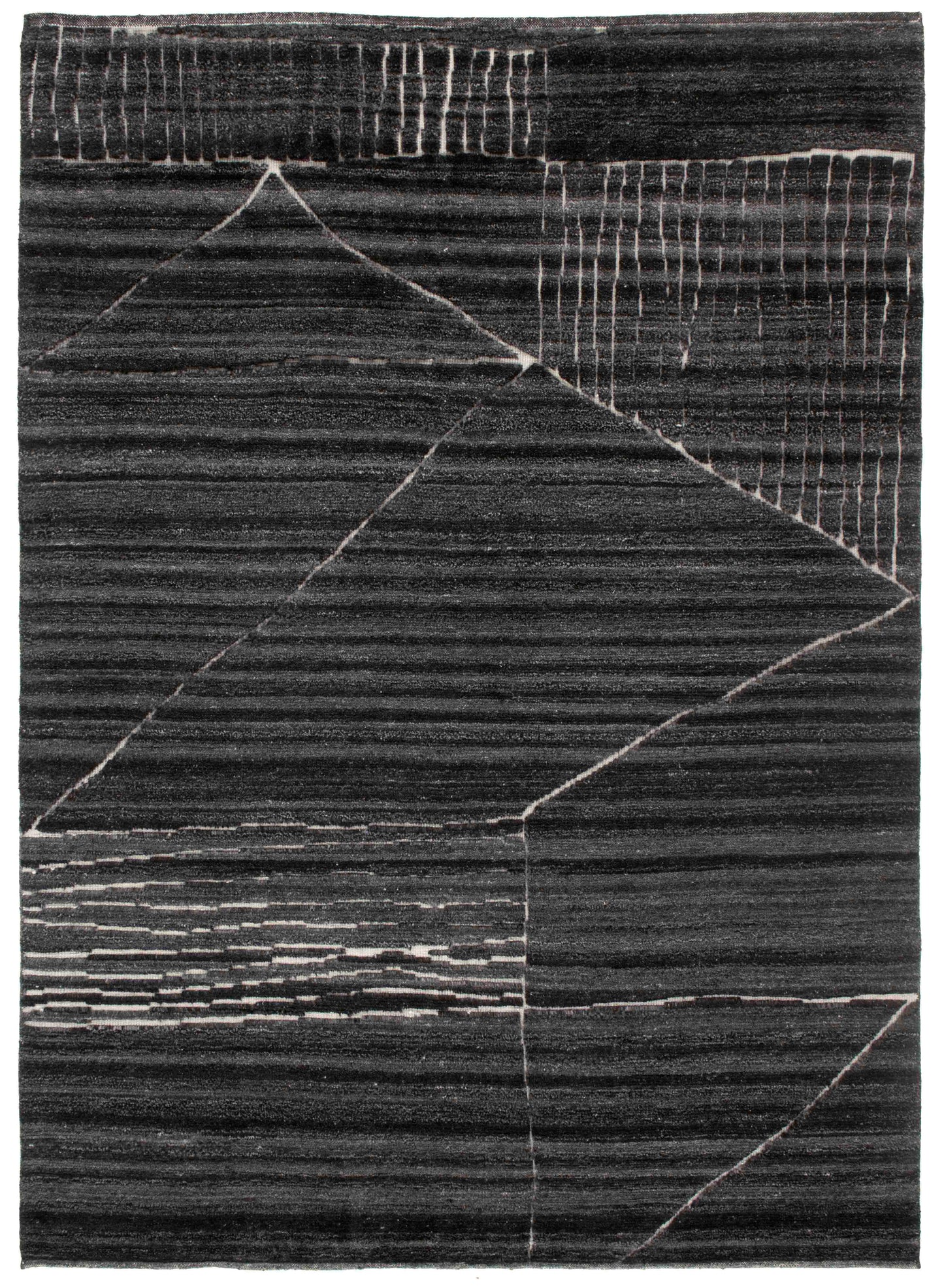 Vloerkleed MOMO Rugs Landscape Fields Charcoal 1031 170x240 cm