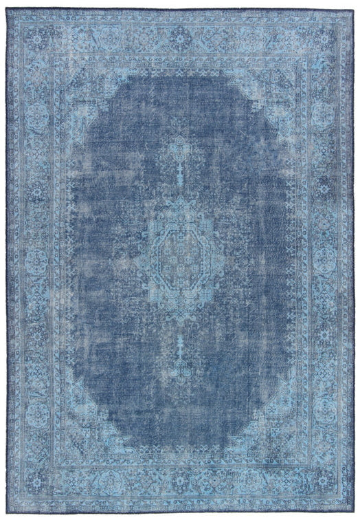 Vintage look vloerkleed Brinker Carpets Festival Shirak Light Blue Vloerkledenwinkel