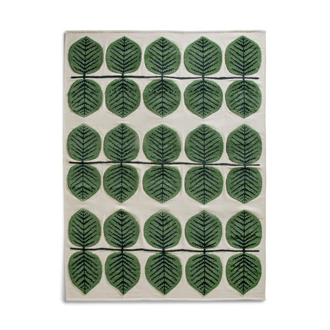 Vloerkleed Layered Stig Lindberg Bersa Rug Birch Green Vloerkledenwinkel