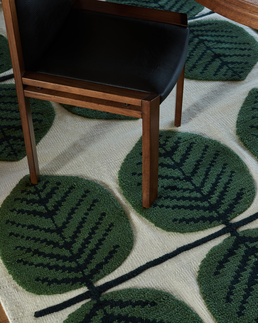 Vloerkleed Layered Stig Lindberg Bersa Rug Birch Green Vloerkledenwinkel