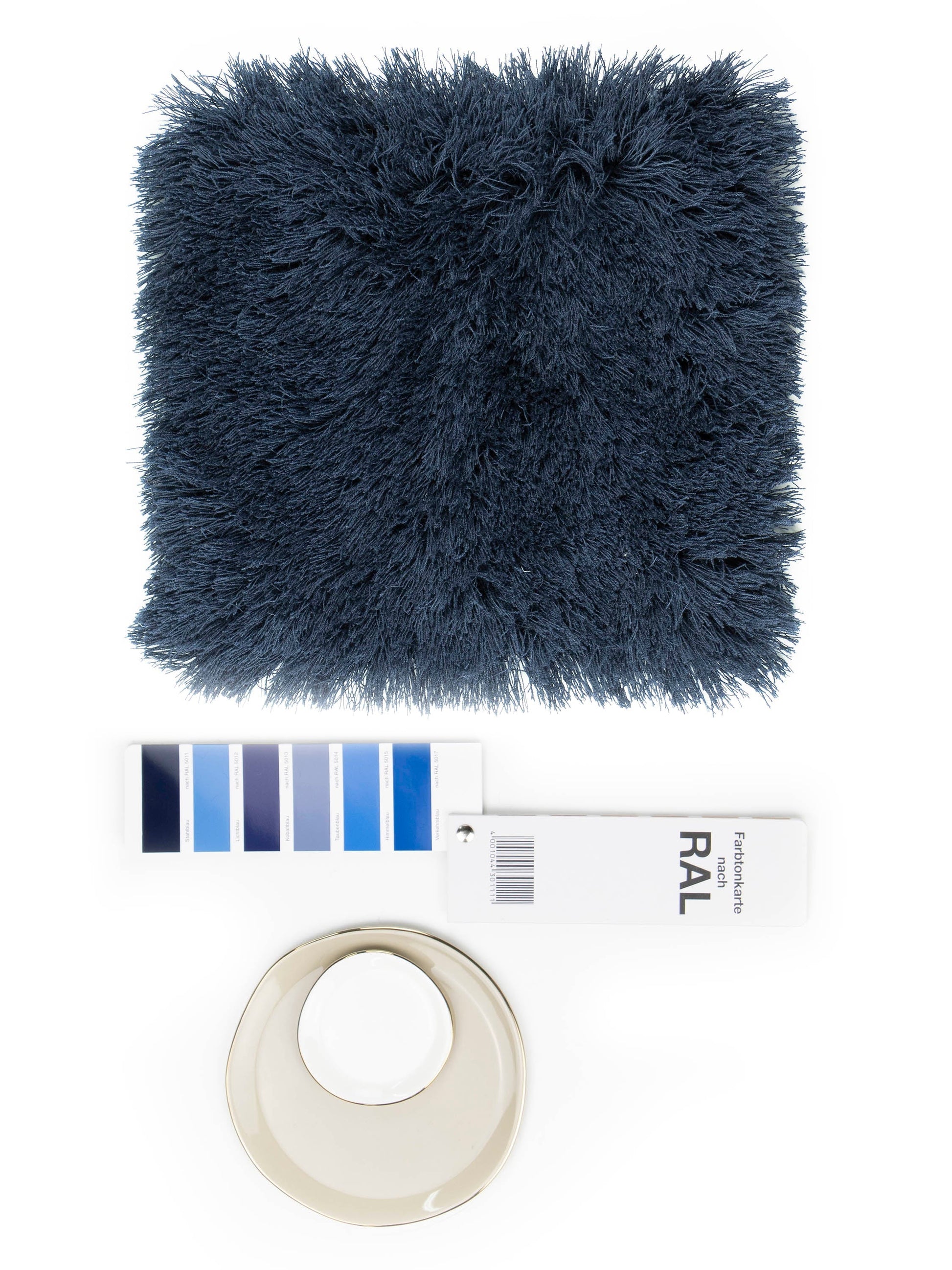 Vloerkleed MOMO Rugs Naturais Bright H/L Ink Blue Vloerkledenwinkel