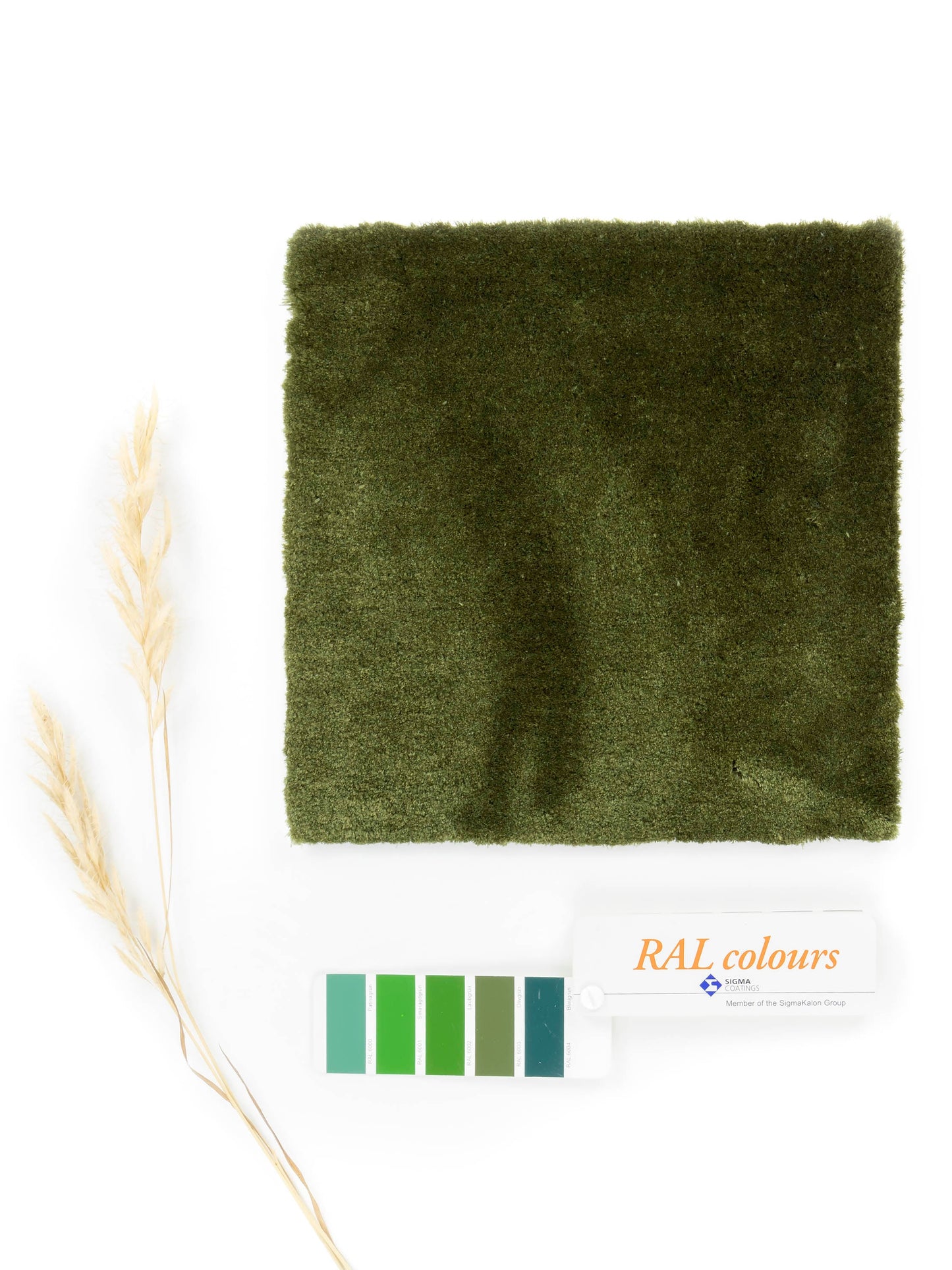 Vloerkleed MOMO Rugs Naturais Fine Fern Green Vloerkledenwinkel