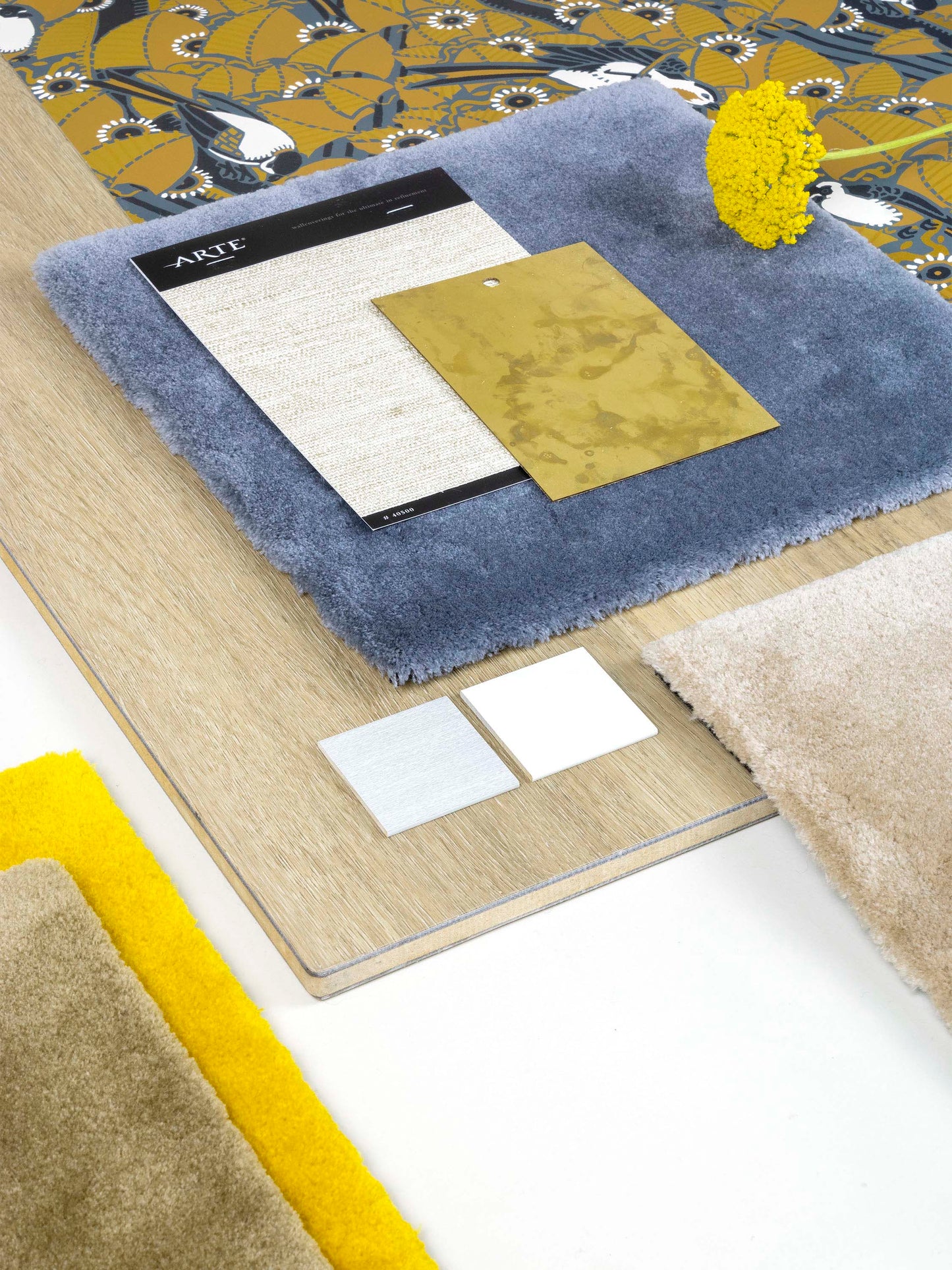 Vloerkleed MOMO Rugs Naturais Fine Yellow Bee Vloerkledenwinkel