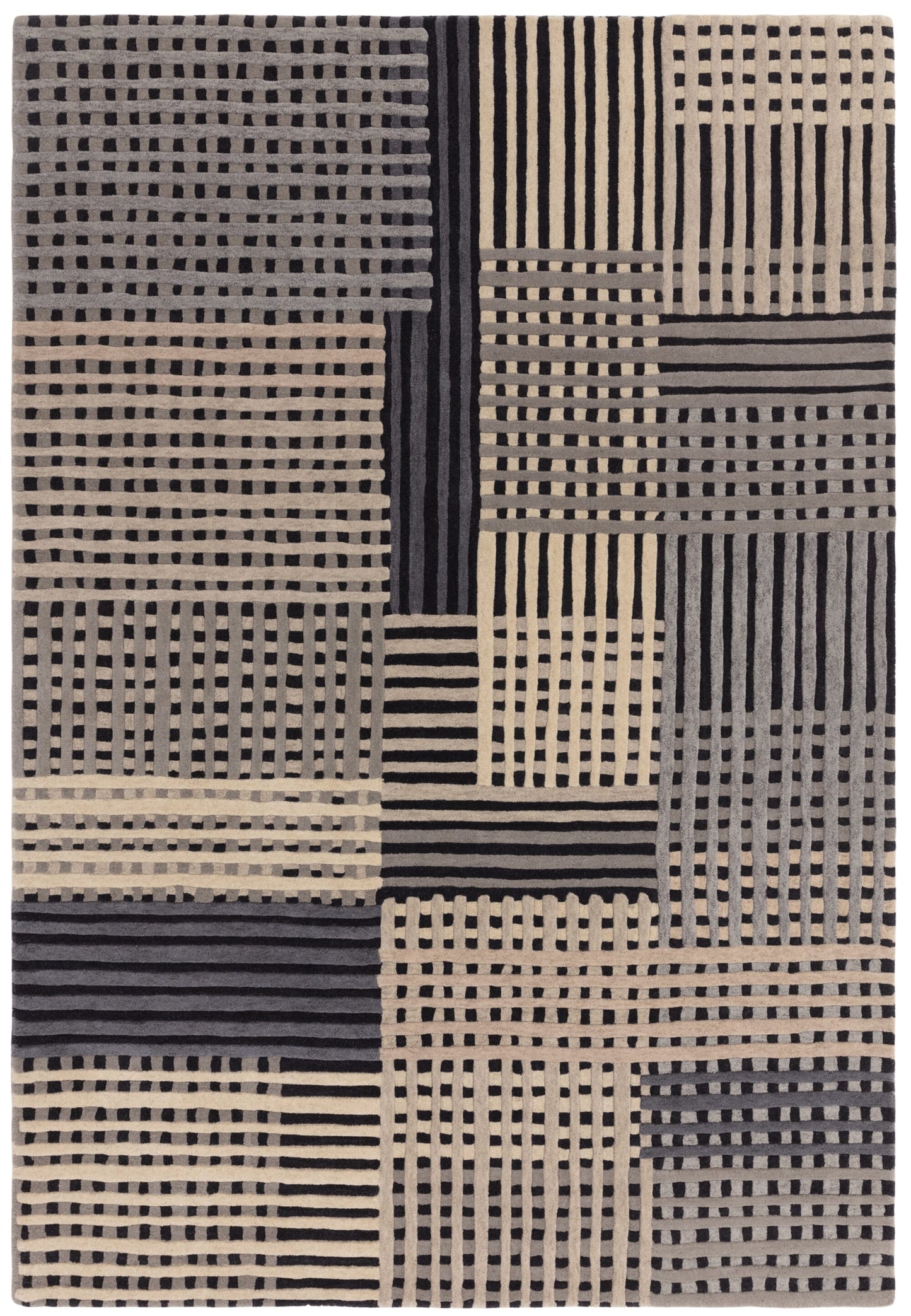 Vloerkleed MOMO Rugs Aspect Grey Multi Rug