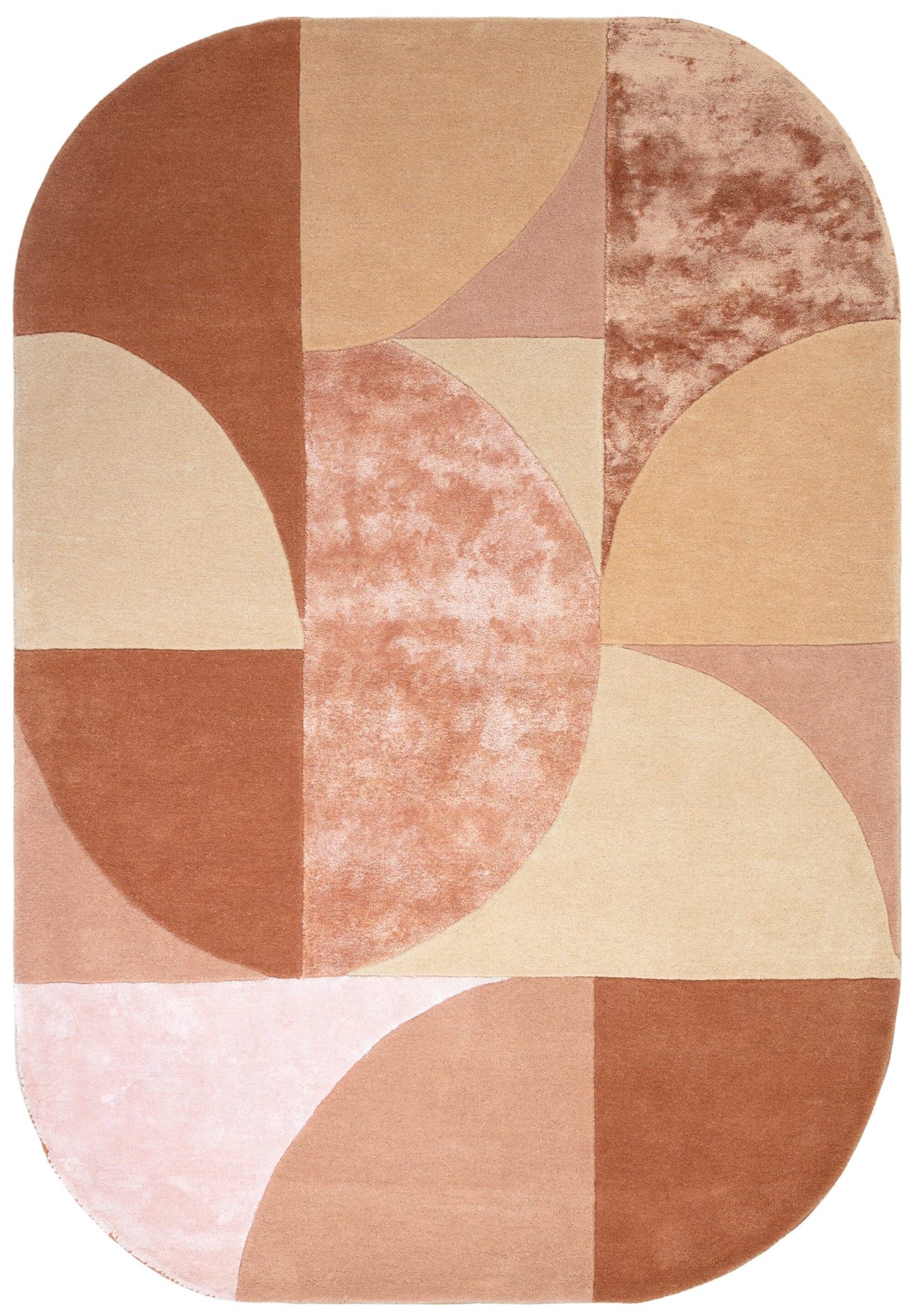 Vloerkleed MOMO Rugs Matrix Oval Earth