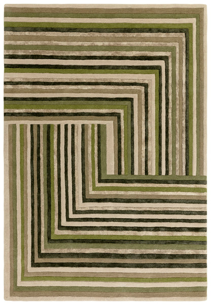 Vloerkleed MOMO Rugs Matrix Network Forest