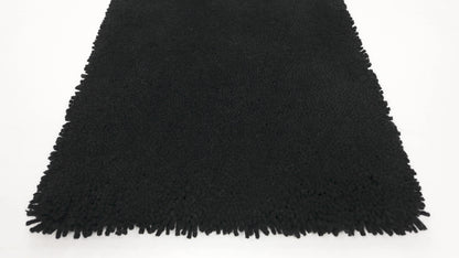 Vloerkleed MOMO Rugs Opus Plain Black