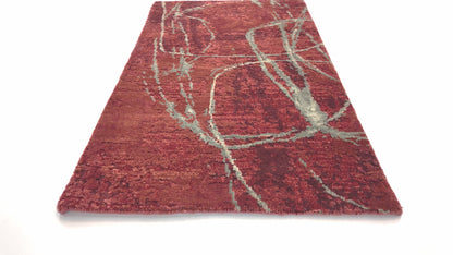 Vloerkleed MOMO Rugs Boulder Velvet Red